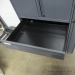 KI Grey 2 Door 3 Drawer Office Storage Solution Cabinet Wardrobe